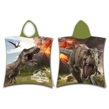Jurassic World Volcano strand törölköző poncsó 50x115cm