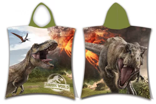 Jurassic World Volcano strand törölköző poncsó 50x115cm