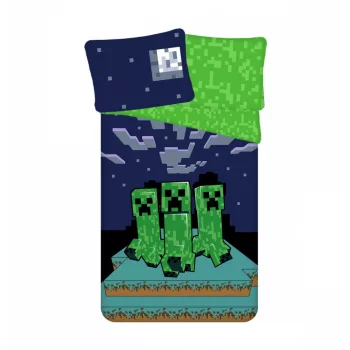Minecraft Sssleep ágyneműhuzat 140×200cm, 70×90 cm