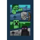 Minecraft Adventure polár takaró 100x150cm