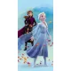 Disney Jégvarázs Wind Blue fürdőlepedő, strand törölköző 70x140cm