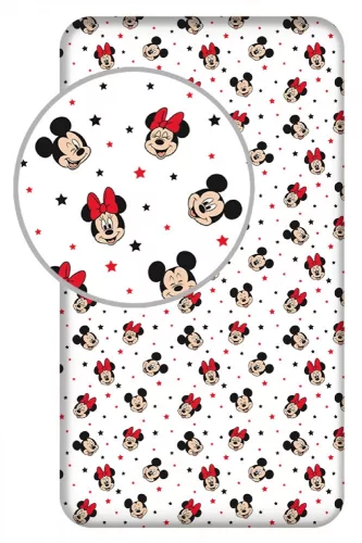 Disney Minnie, Mickey Stars lepedő 90x200 cm