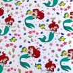 Disney Hercegnők Ariel gumis lepedő 90x200 cm