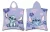 Disney Lilo és Stitch, A csillagkutya Purple strand törölköző poncsó 50x115 cm