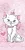 Disney Marie Aristocat fürdőlepedő, strand törölköző  70x140cm
