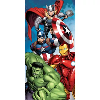   Bosszúállók Power fürdőlepedő, strand törölköző  70x140cm