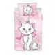 Disney Marie Aristocat gyerek, ovis ágyneműhuzat 100×135 cm, 40×60 cm