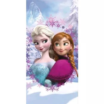   Disney Jégvarázs Frame fürdőlepedő, strand törölköző 70x140cm