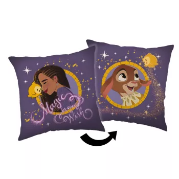 Disney Kívánság Magic párna, díszpárna 35x35 cm