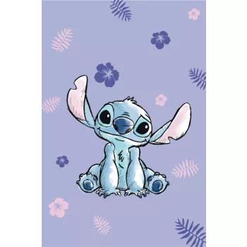   Disney Lilo és Stitch, A csillagkutya Blooming mikroflanel takaró 100x150cm
