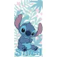Disney Lilo és Stitch, A csillagkutya Palm Leaves fürdőlepedő, strand törölköző 70x140cm