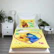 Disney Micimackó Smile gyerek, ovis ágyneműhuzat 100×135 cm, 40×60 cm