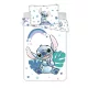 Disney Lilo és Stitch, A csillagkutya Rainbow gyerek, ovis ágyneműhuzat 100×135 cm, 40×60 cm