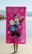 Disney Minnie Pink Star fürdőlepedő, strand törölköző 70x140cm