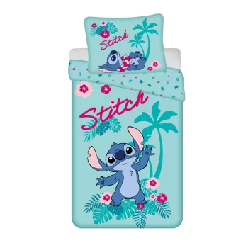   Disney Lilo és Stitch, A csillagkutya Hawaii ágyneműhuzat 140×200cm, 70×90 cm
