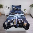 Harry Potter Hogwarts Night ágyneműhuzat 140×200cm, 70×90 cm microfibre