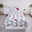 Hello Kitty White ágyneműhuzat 135×200cm, 80×80 cm