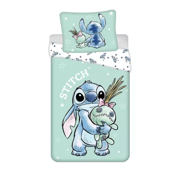   Disney Lilo és Stitch, A csillagkutya Buddies ágyneműhuzat 140×200cm, 70×90 cm