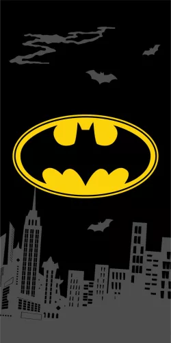 Batman The Emblem fürdőlepedő, strand törölköző 70x140cm