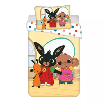   Bing Playroom gyerek, ovis ágyneműhuzat 100×135cm, 40×60 cm