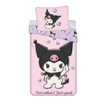   Hello Kitty Kuromi Be Yourself ágyneműhuzat 140×200cm, 70×90 cm