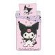 Hello Kitty Kuromi Be Yourself ágyneműhuzat 140×200cm, 70×90 cm