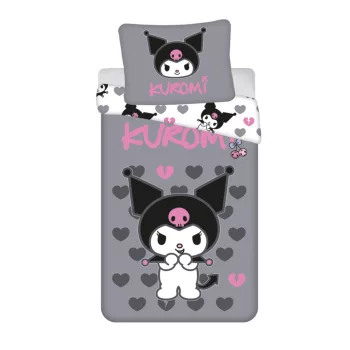 Hello Kitty Kuromi ágyneműhuzat 140×200cm, 70×90 cm