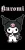 Hello Kitty Kuromi Black fürdőlepedő, strand törölköző 70x140cm