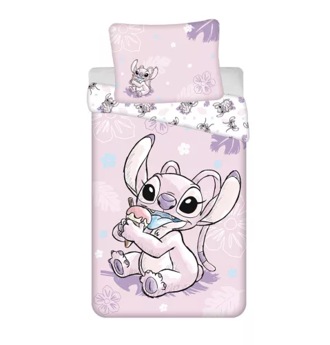 Disney Lilo és Stitch, A csillagkutya Ice Cream ágyneműhuzat 140×200cm, 70×90 cm