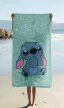 Disney Lilo és Stitch, A csillagkutya Starstitch fürdőlepedő, strand törölköző 70x140cm
