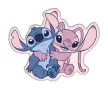 Disney Lilo és Stitch, A csillagkutya Hug formapárna, díszpárna 35x30 cm