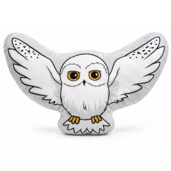 Harry Potter Hedwig Flying formapárna, díszpárna 43x30 cm