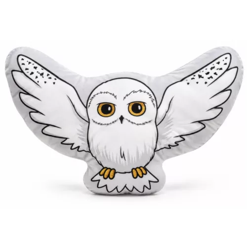 Harry Potter Hedwig Flying formapárna, díszpárna 43x30 cm