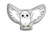 Harry Potter Hedwig Flying formapárna, díszpárna 43x30 cm