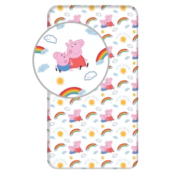 Peppa malac Hearts gumis lepedő 90x200 cm