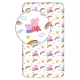 Peppa malac Hearts gumis lepedő 90x200 cm
