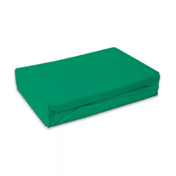 Zöld Menthol Mint frottír gumis lepedő 180x200 cm