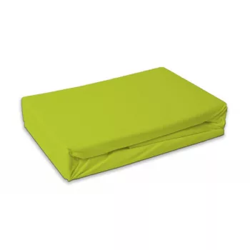 Zöld Lime gumis lepedő 160x200 cm