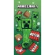 Minecraft TNT Creepers fürdőlepedő, strand törölköző 70x140cm (Fast Dry)