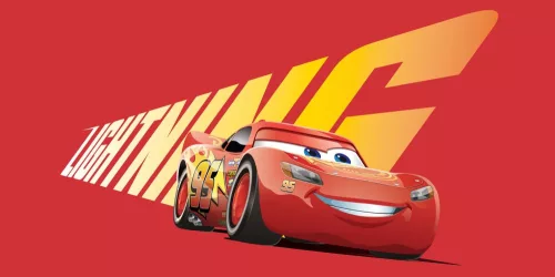 Disney Verdák McQueen fürdőlepedő, strand törölköző 70*140cm