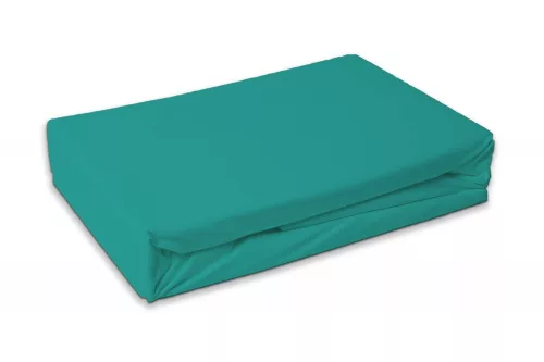 Zöld Turquoise gumis lepedő 180x200 cm