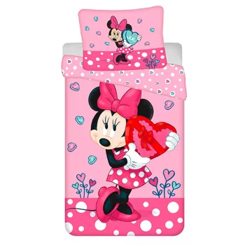 Disney Minnie Sweet ágyneműhuzat 140×200cm, 70×90 cm