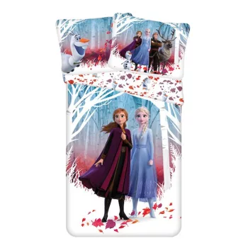  Disney Jégvarázs Leaf ágyneműhuzat 140×200cm, 70×90 cm microfibre