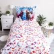 Disney Jégvarázs Leaf ágyneműhuzat 140×200cm, 70×90 cm microfibre