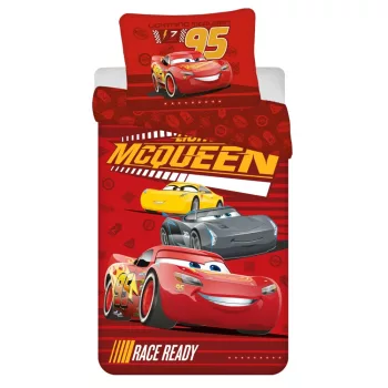   Disney Verdák Race Ready ágyneműhuzat 140×200cm, 70×90 cm microfibre