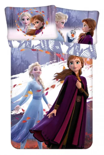 Disney Jégvarázs Warm-Cool gyerek, ovis ágyneműhuzat 100×135 cm, 40×60 cm