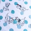 Disney 101 Kiskutya Blue Spots gyerek, ovis ágyneműhuzat 100×135cm, 40×60 cm