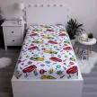 Disney Verdák White gumis lepedő 90x200 cm