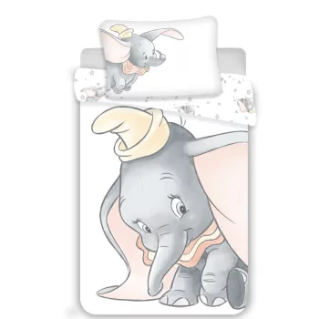  Disney Dumbo Grey gyerek, ovis ágyneműhuzat 100×135cm, 40×60 cm
