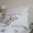 Disney Dumbo Grey gyerek, ovis ágyneműhuzat 100×135cm, 40×60 cm